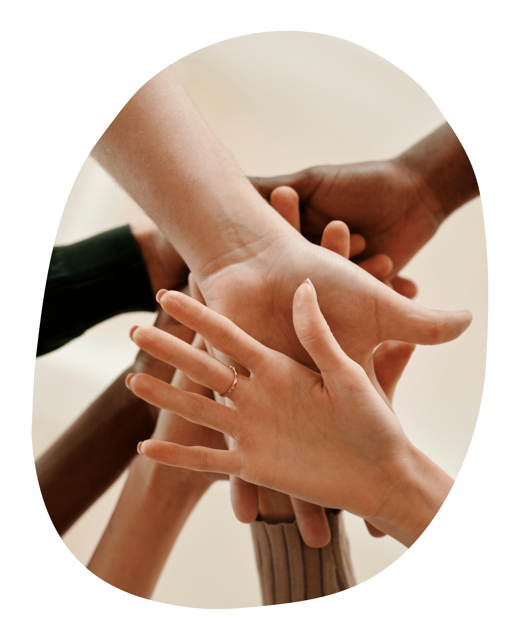 Groupe de mains jointes - process communication model PCM Cherbourg